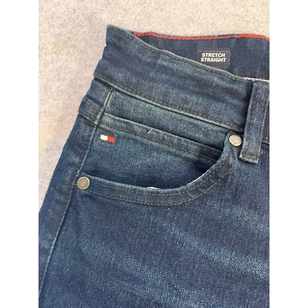 NWT Tommy Hilfiger Jeans Youth Girls Size 12 Skinny Stretch Straight Midrise